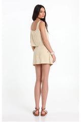 Lost In Lunar Imogen Top - Custard