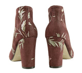 Bosccolo Womens Boots - Leaves Burgundy