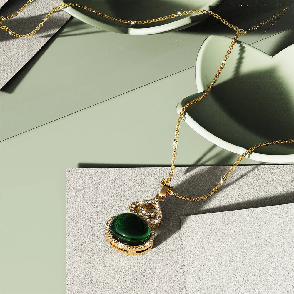 Bullion Gold Jadial Gold Layered Stainless Steel Necklace