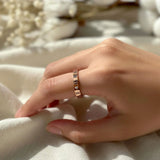 Bullion Gold Roman Reign Ring