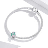 Solid 925 Sterling Silver Baby Cactus Pandora Inspired Charm