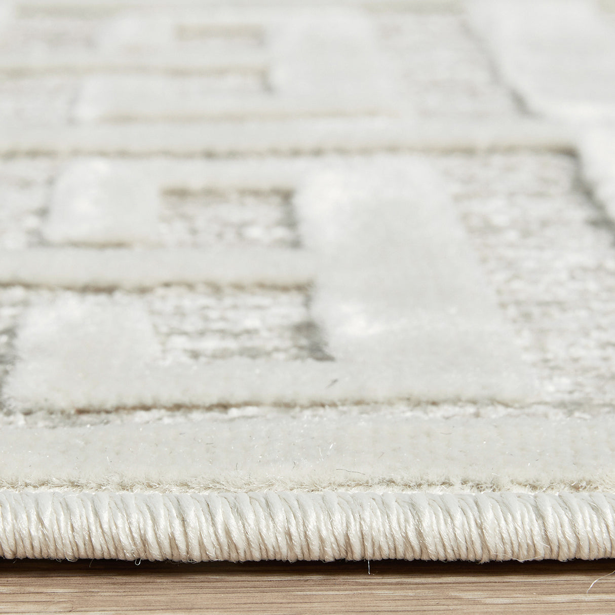 York Brenda Natural White Rug