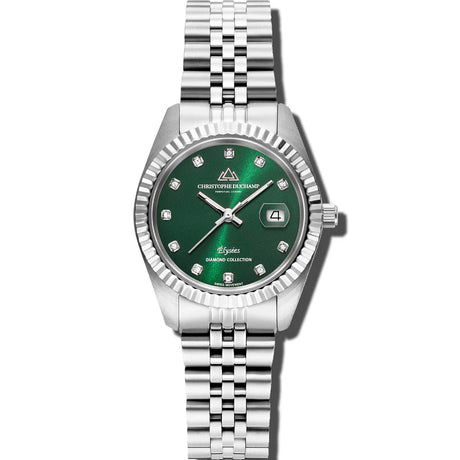 Christophe Duchamp Elysee - Green Dial & 316L Stainless Steel Strap
