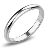 Bullion Gold Camille Minimal Stacker Ring in Silver