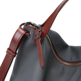 BAMEI Cordura Ballistic Nylon Slouchy Tote Bag - Charcoal