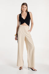 Madison The Label Nadene Pants - Oat