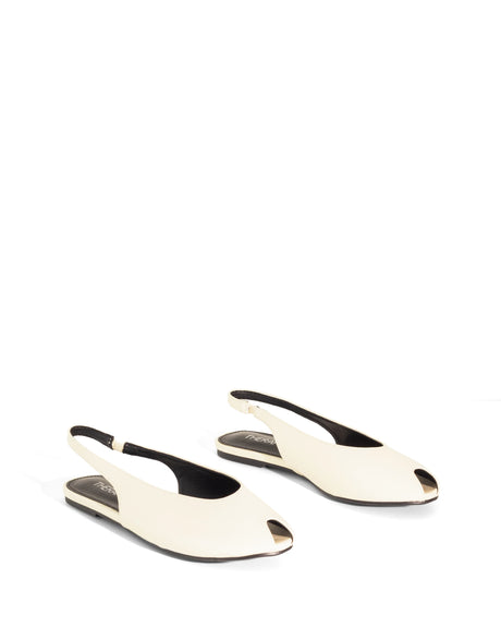 Therapy Elodie Off White Crinkled Patent