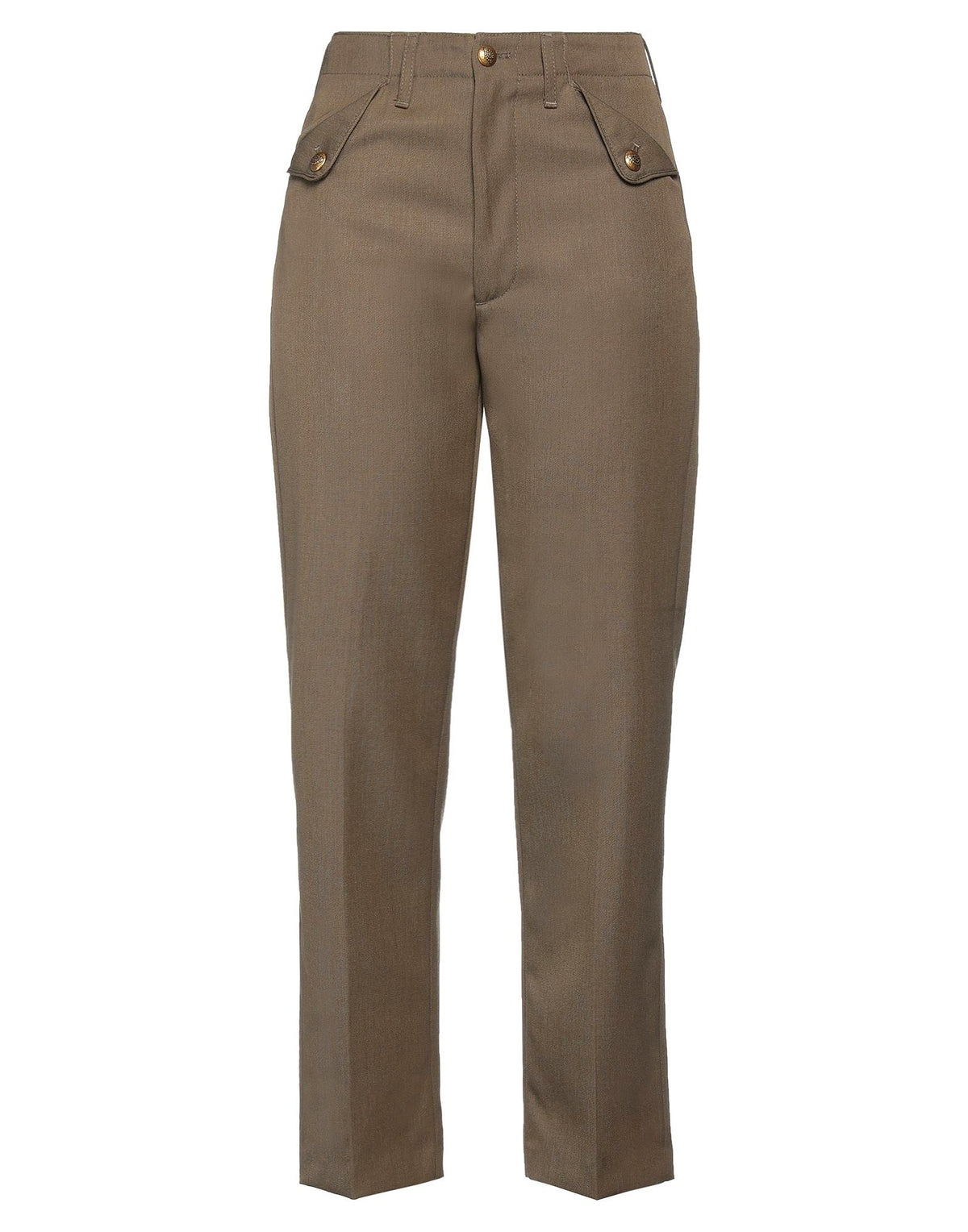 Dondup Womens Pants - Military green