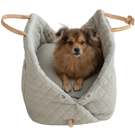 TODO Pet Carrier Handbag Dog Cat Travel Bag Walker Carrier Pet Car Seat Sofa - Grey