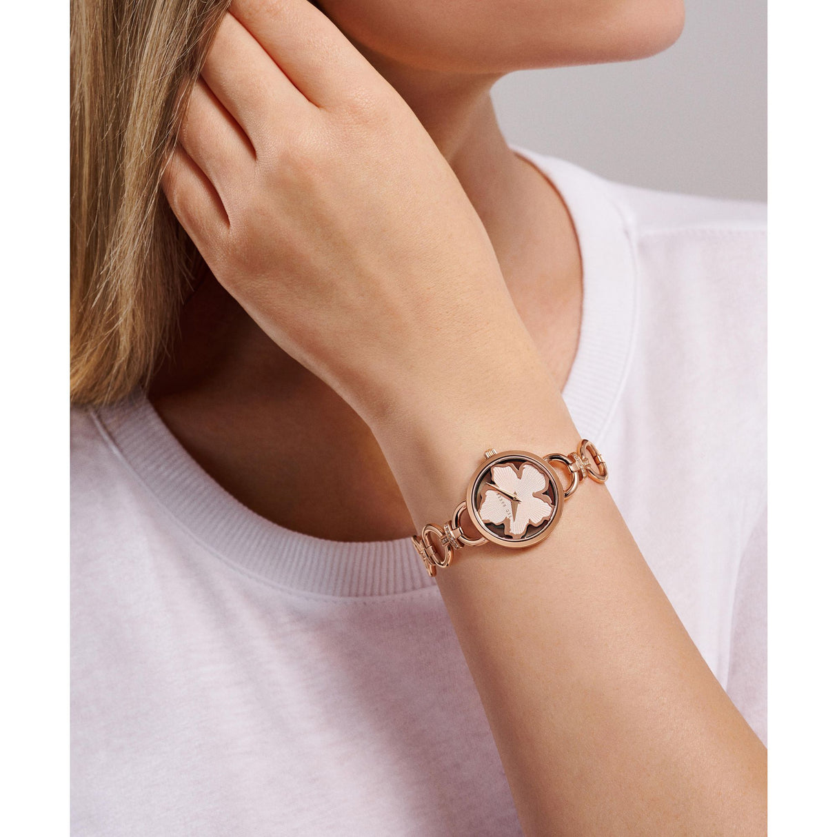 Ted Baker Womens Lilabel Jewel Rosegold Rosegold Chain