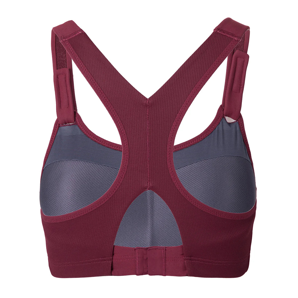Ultra Max High Performance Padded Wireless Sports Bra - Wine