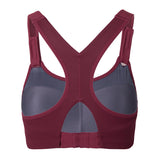 Ultra Max High Performance Padded Wireless Sports Bra - Wine