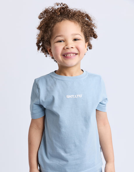 St Goliath Boys Podium Tee - Light Blue