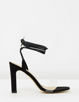 Therapy Balboa Black Imit Kid Suede