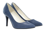 Bosccolo Womens Spike Heels Elite 2169 - Navy Blue