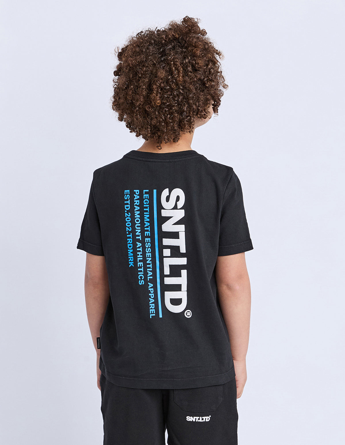 St Goliath Boys Podium Tee - Washed Black