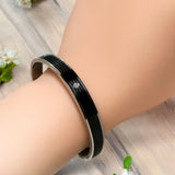 Bullion Gold Ridge Design Bangle 8mm