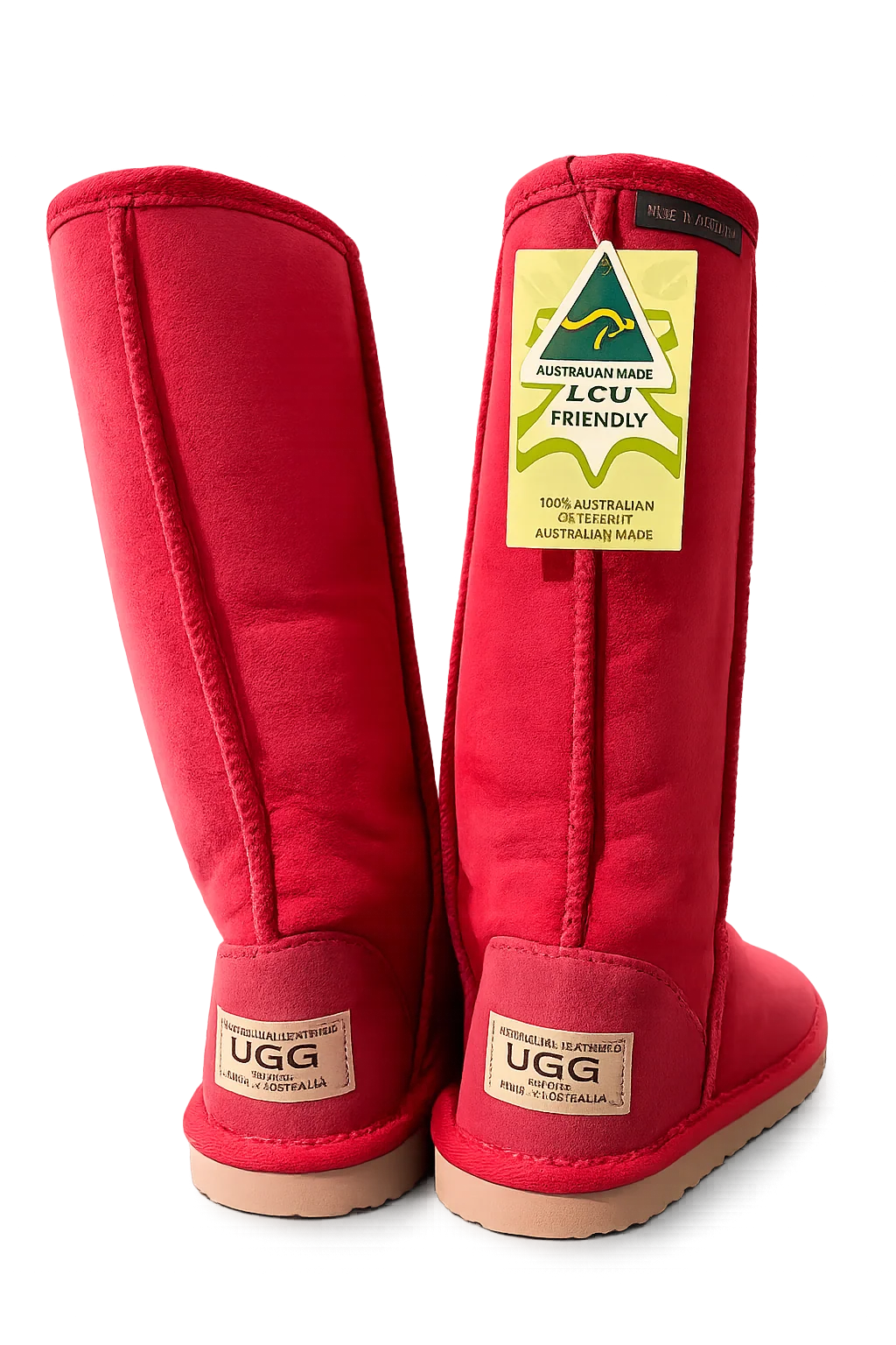 Australian Leather Ugg Classic Long - Tomato - AU4