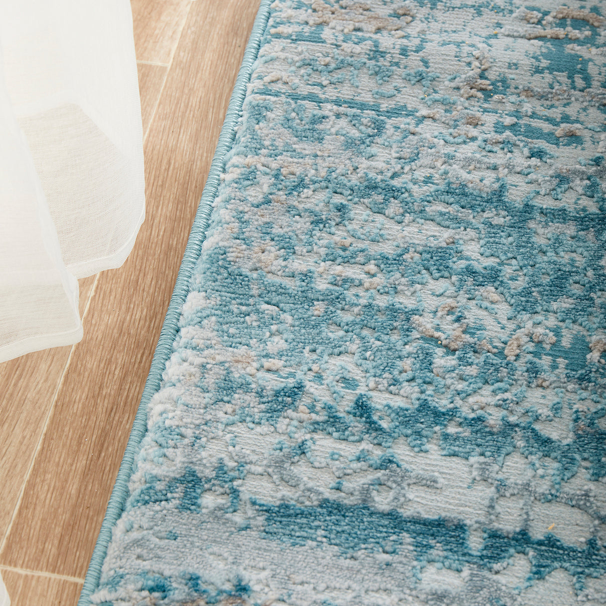 Opulence 115 Blue Runner Rug