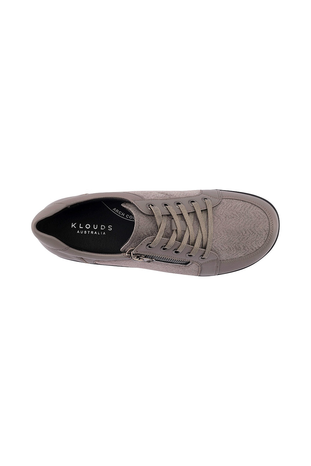 Klouds Jaslyn Taupe Print Stretch
