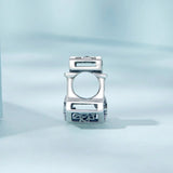 Solid 925 Signature Silver Pirate's Missing Anchor Charm