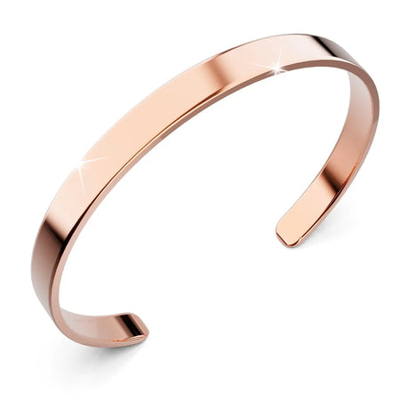 Boxed 3 Tri-Tone Avenue Classic Cuff Bangle Set - 6mm