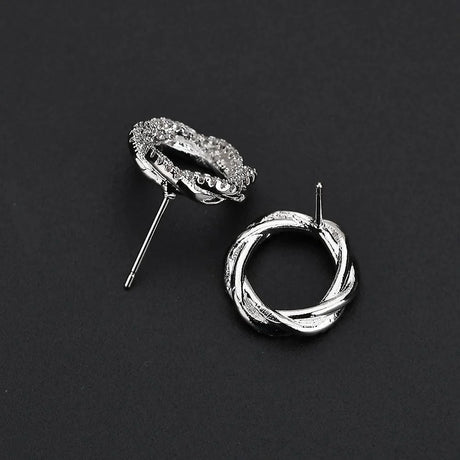 Krystal Couture Cinderella with Sparkling Zirconias Earrings