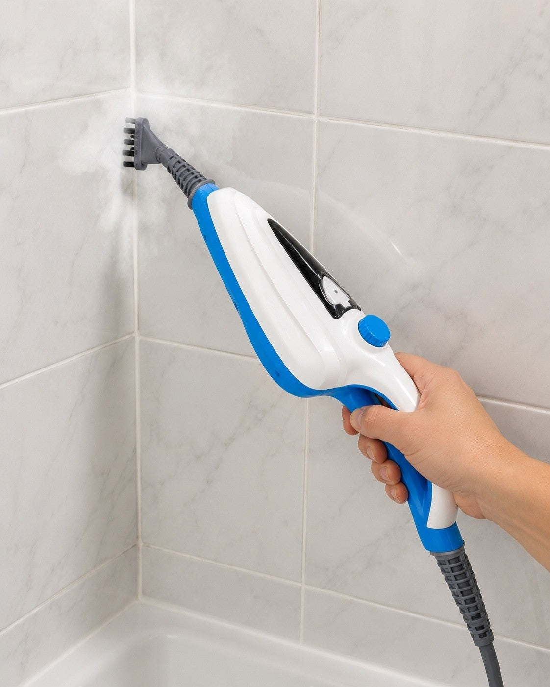 MyGenie 10 in 1 Steam MopÂ  - Blue / White