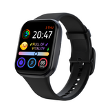 Bluetooth Smart Watch 1.83" Touch Screen Heart Rate BT 5.3 - Black