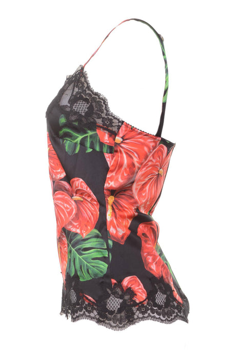 Dolce & Gabbana Women Flowers Laced Top