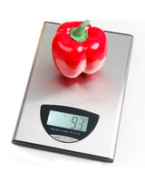 TODO 5Kg Stainless Steel Kitchen Scale Lcd Display 1G Graduation 5000G - Silver