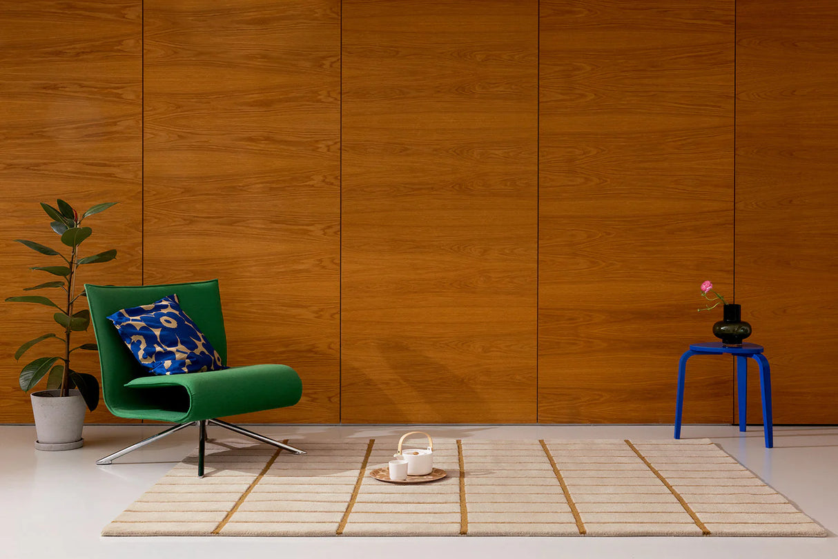 Marimekko Tiiliskivi Bronze Yellow 132906 Rug