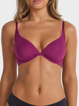 Cotton Plunge Bra