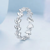 Solid 925 Sterling Silver Miss Meadow Ring