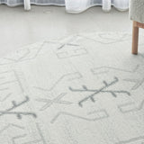 Paradise Cala Grey Round Rug