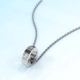 Krystal Couture Ring Pendant Necklace Embellished with SWAROVSKI Crystals