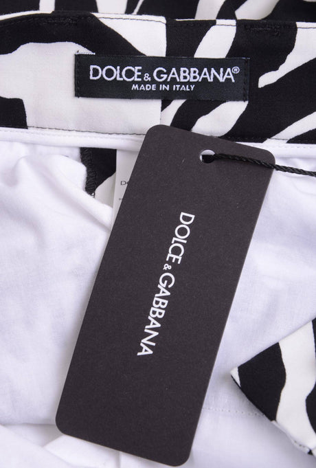 Dolce & Gabbana Women Zebra Mini Short
