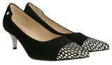 Bosccolo Womens High Heels - Silver/Black
