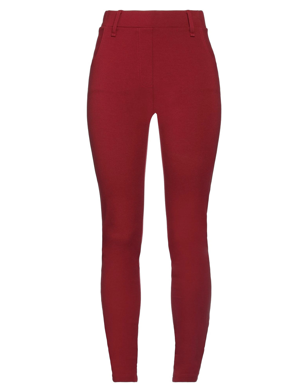 Plein Sud Womens Leggings - Burgundy