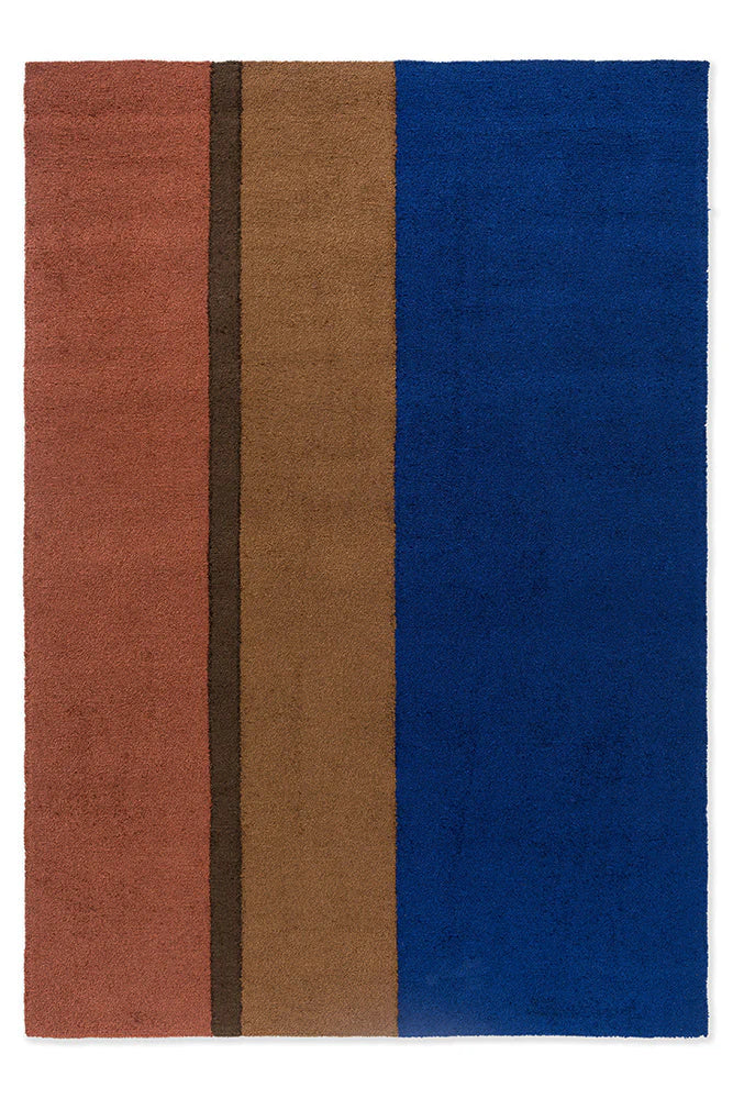 Brink & Campman Habitat Festival Stripe Blue 496518 Outdoor Rug