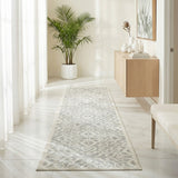 Chrome Lydia Silver Runner Rug