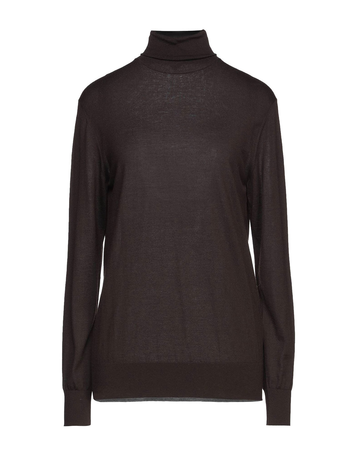 Dolce&Gabbana Womens Turtlenecks - Dark brown