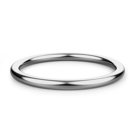 Bullion Gold Rheda Classic Tubular Ring in Silver