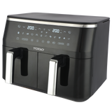TODO 9L Air Fryer 2400W Dual Basket Digital Control Multi Function Cooker