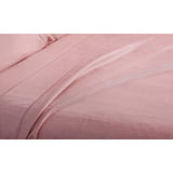 Ramesses Original 2000TC Antibectiral Bamboo Sheet Set - Tea Rose
