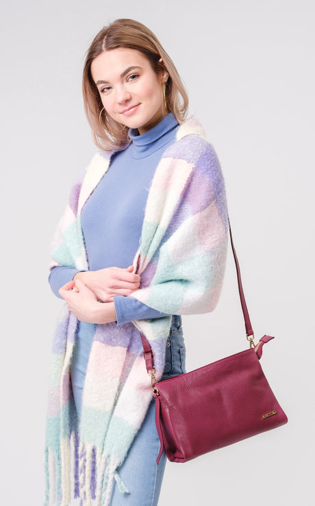 Bosccolo Shoulder Bag - Burgundy