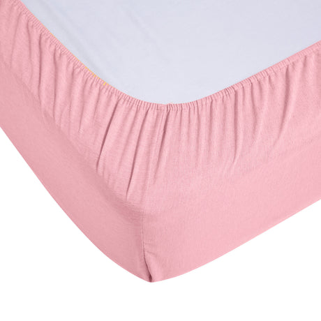 Royal Comfort Linen Blend Sheet Set - King - Mauve