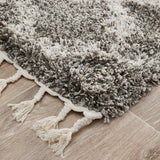 Saffron 33 Grey Runner Rug