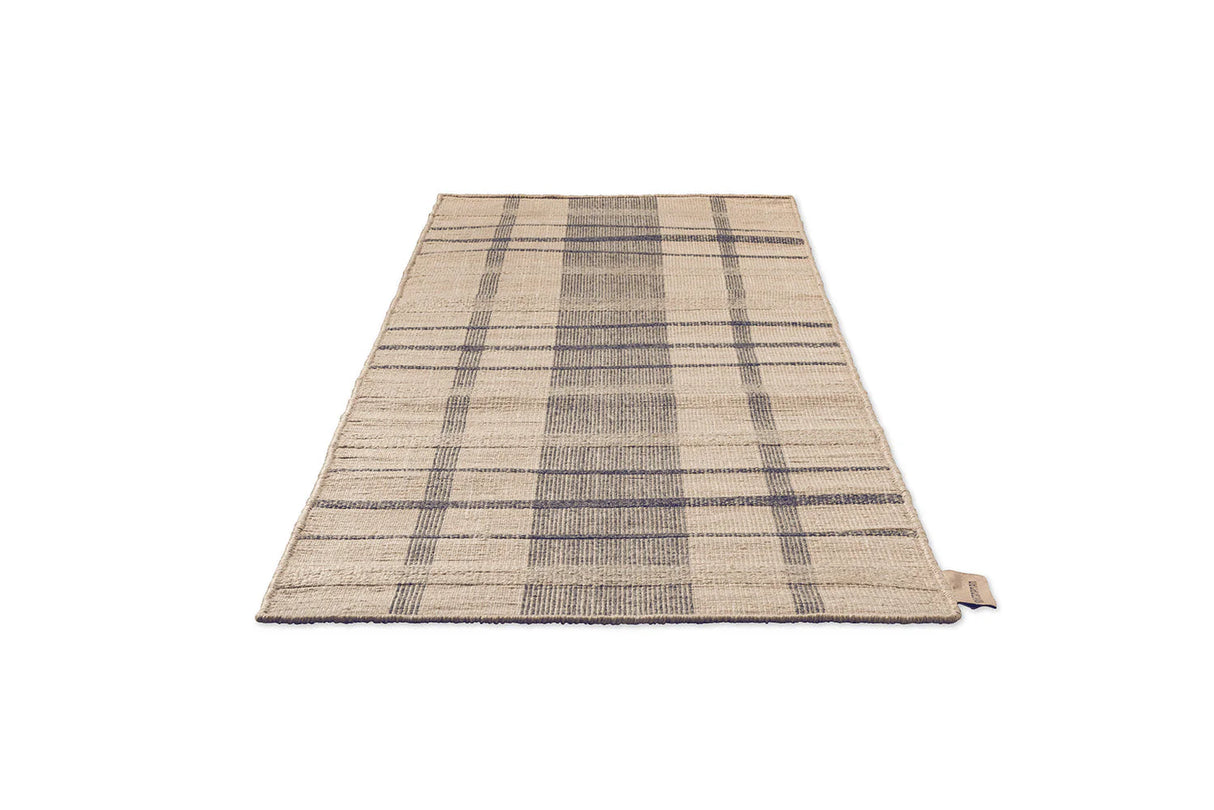 Brink & Campman Zona Denim Check 497408 Runner Outdoor Rug
