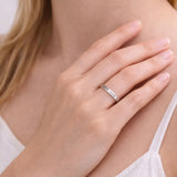 Solid 925 Sterling Silver Never Give Up Ring